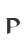 P