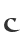 c