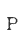 P