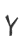 Y