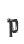 p
