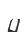 u