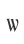 w