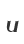 u