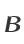 B
