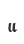 u