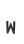w
