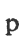 p