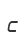 c