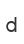 d