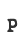 P