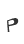p
