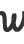 W