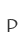 P