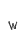 w