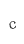 c