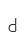 d