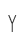 Y