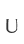 U