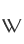 W