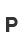 P