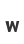 w