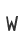 w