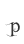 p