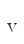 v