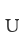 U