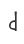d