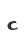 c