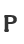 P