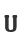 U