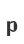p