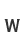 W
