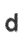 d