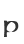 p
