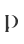 p