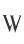 w