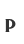p