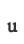 u
