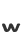 w