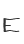 E