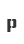 p