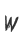 w