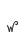 w
