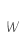 w