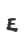 E