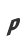 p